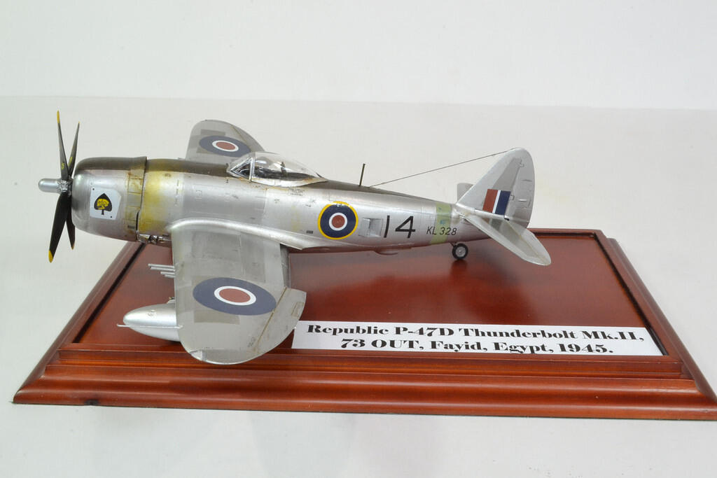 Republic P-47D Thunderbolt Mk II, 73 OUT, Fayid Egypt, 1945
