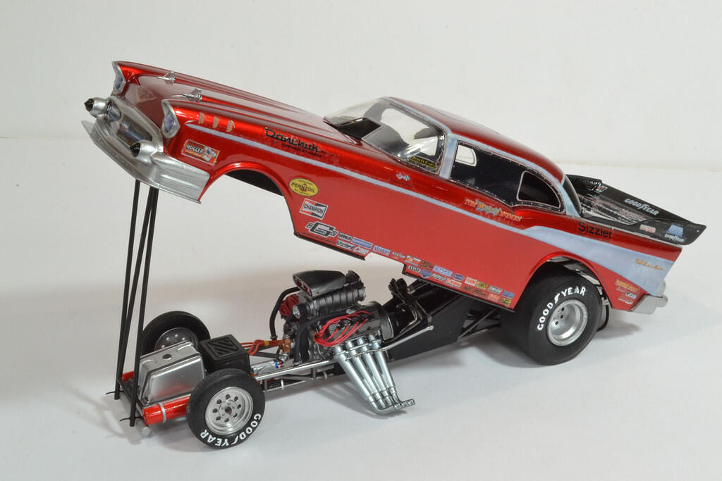 Chevvy '57 Funny Car = Tom 'Mongoose' McEwan