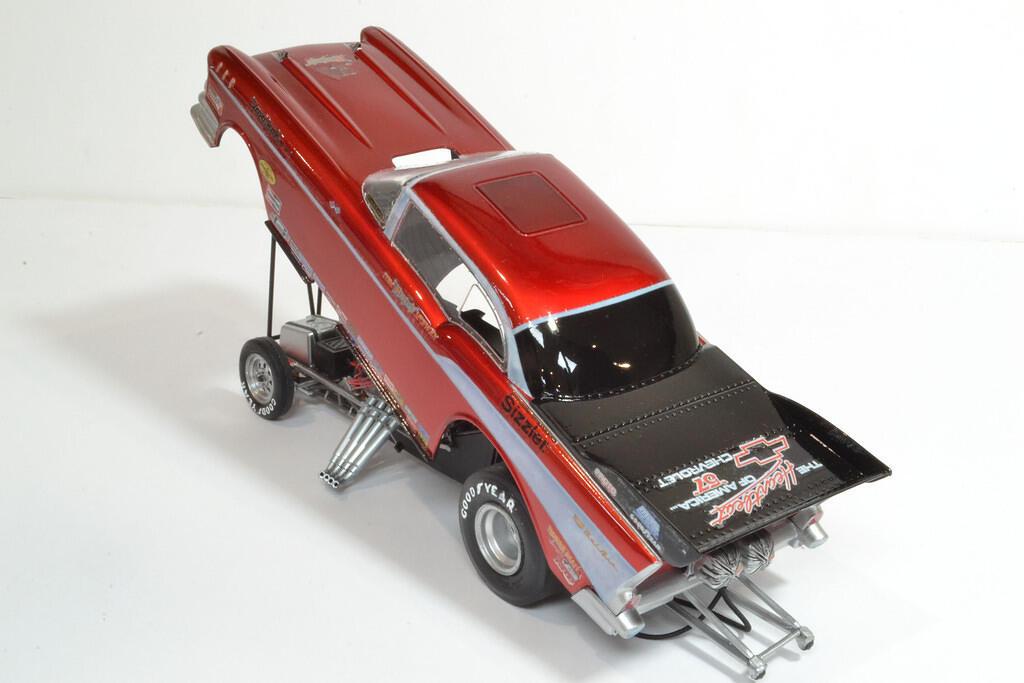 Chevvy '57 Funny Car = Tom 'Mongoose' McEwan