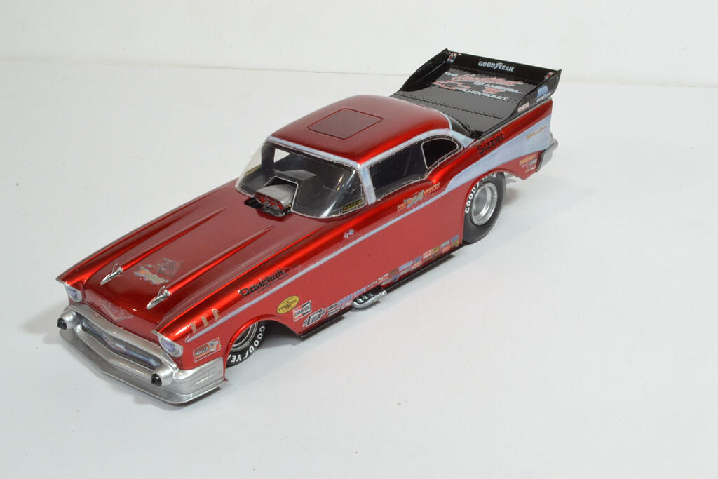 Chevvy '57 Funny Car = Tom 'Mongoose' McEwan