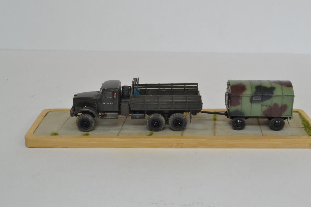 Kraz-255 with Mobile Generator cabin
