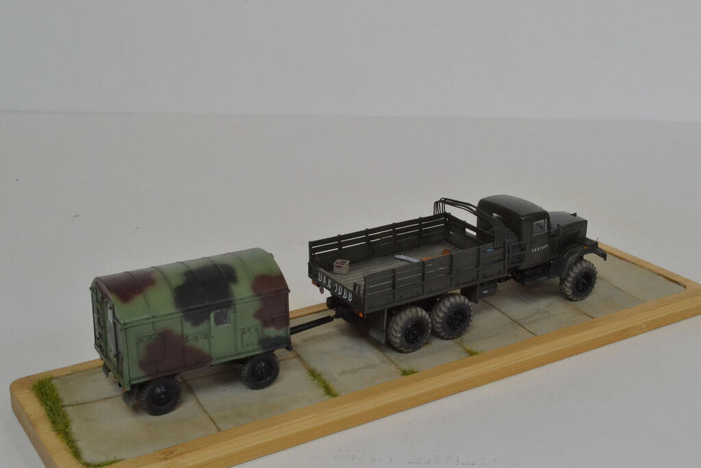 Kraz-255 with Mobile Generator cabin