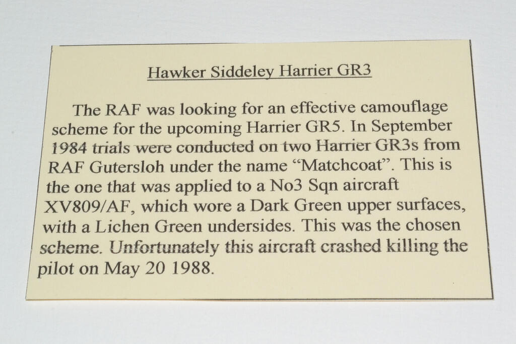 Hawker Siddeley Harrier GR3