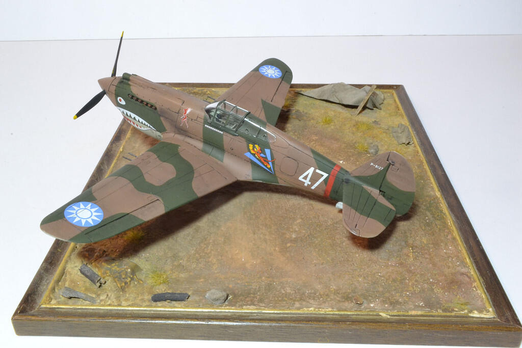 Curtis P-40B Warhawk, Flt Lrd 'RT' Smith, 3rd Sqn, Kunming China, 1942