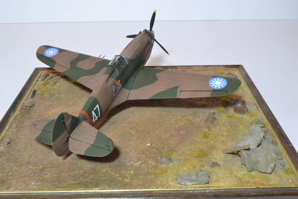 Curtis P-40B Warhawk, Flt Lrd 'RT' Smith, 3rd Sqn, Kunming China, 1942