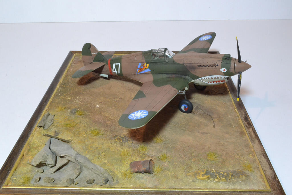 Curtis P-40B Warhawk, Flt Lrd 'RT' Smith, 3rd Sqn, Kunming China, 1942