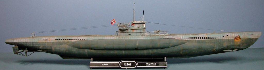 U-boat Type VIIC, U-201, 1:144