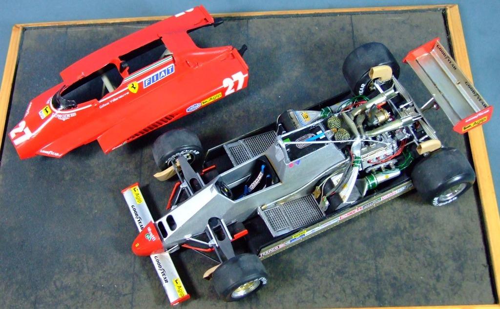 Ferrari 126C2, Gilles Villeneuve, San Remo, 1982, 1:24
