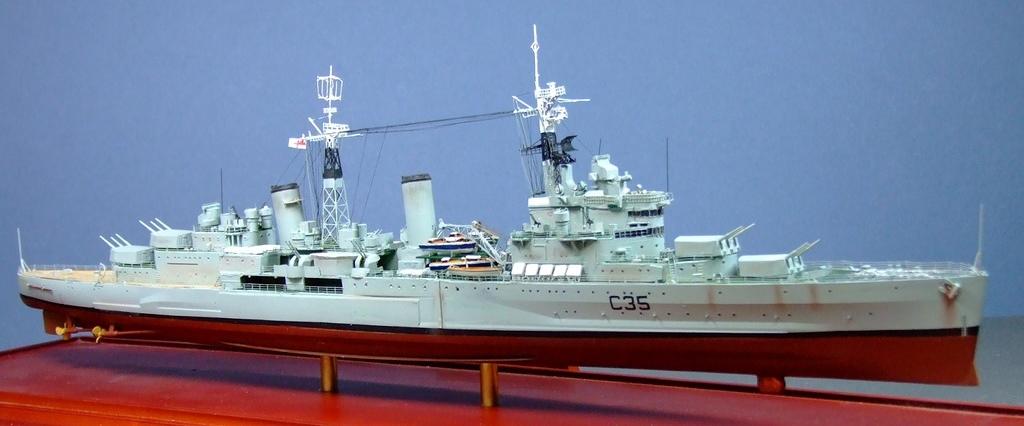 HMS Belfast, February 1960, 1:350