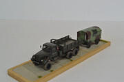 Kraz-255 with Mobile Generator cabin