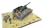 Syrian Army Hummel, Golan Heights, 6 day war June 1967