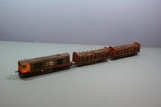 Class 20 & OTA timber wagons weathering